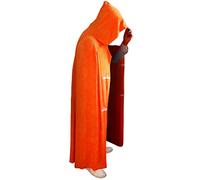 Fire blanket Fire Escape Suit For Household, Fire Emergency Survival Safety Blanket, Man/Woman Fireproof Hooded Cloak, Full Body Protection (Color : Orange, Size : 120 * 170cm)