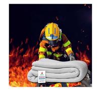 Fire Blanket, Flame Retardant Emergency Blanket for Industrial Use, National Standard, 1.5x1.5m