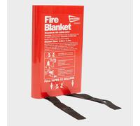 Streetwize - One Size | Wall Mounted | Fully Fibreglass Fire Blanket | Emergency Fire Blanket | Flame Suppression | 1m x1 m | School, Businesses, Home | SWSA3