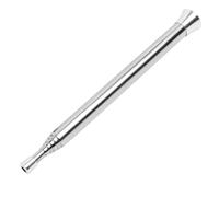 Fire Blower Pipe Portable Fire Bellows Fires Bellows Tool Heat-Resistant Telescopic Camping Blow Tube Stainless Steel Fire Blower for Campfires Fireplace Outdoor Activities