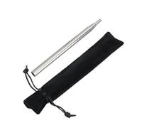 Fire Blower Pipe Portable Fire Bellows Fires Bellows Tool Heat-Resistant Telescopic Camping Blow Tube Stainless Steel Blower for Campfires Fireplace Outdoor Activities