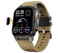 Fire-Boltt Snapp Smart Watch, Selfie Camera, 4G Nano-SIM Slot, 54.1mm AMOLED Display, Play Store- Unlimited apps, 1000mAh Battery, 2GB/4GB RAM + 16GB/64GB ROM (Alpine Olive)