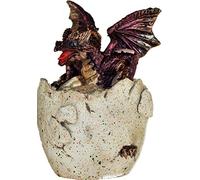 FIRE BORN RED DRAGON TRINKET BOX 10CM BY NEMESIS NOW