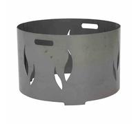 Fire bowl attachment Basket Metal Party Garden Wood burn Heat 55cm