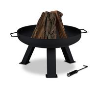 Fire bowl Outdoor Fireplace 60 cm 10.5 kg Fire Pit Garden Fireplace Patio Heater