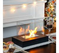 Fire Bowl Pot 35cmL Tabletop Fireplace Bio Ethanol