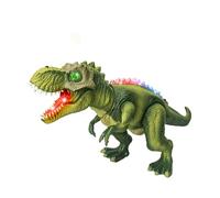 Fire Breathing Dragon Toy, Remote Control Dino Toy, Multi-function Remote Control Walking Dinosaur with 7 Color LED Firebreath Spray, Flame-Like Mist, Realistic Roaring Sounds (1Pcs Green)