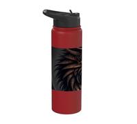 Fire-Breathing Eagle of Freedom and Strength Stainless Steel Insulated Water Bottle