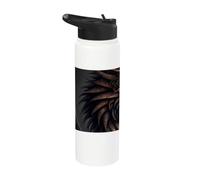 Fire-Breathing Eagle of Freedom and Strength Stainless Steel Insulated Water Bottle