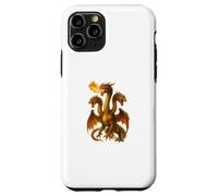 Fire Breathing Hydra Dragon Art Three Long Neck Monsters Case for iPhone 11 Pro