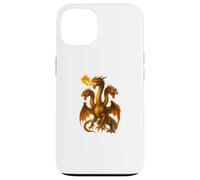 Fire Breathing Hydra Dragon Art Three Long Neck Monsters Case for iPhone 13