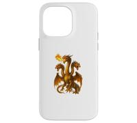 Fire Breathing Hydra Dragon Art Three Long Neck Monsters Case for iPhone 14 Pro Max