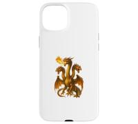 Fire Breathing Hydra Dragon Art Three Long Neck Monsters Case for iPhone 15 Plus