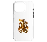 Fire Breathing Hydra Dragon Art Three Long Neck Monsters Case for iPhone 16 Pro
