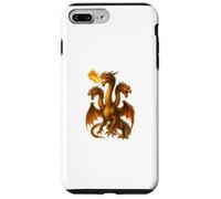 Fire Breathing Hydra Dragon Art Three Long Neck Monsters Case for iPhone 7 Plus/8 Plus