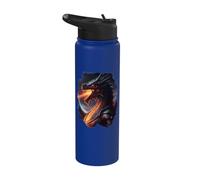 Fire Breathing Invincible Dragon Stainless Steel Insulated Water Bottle