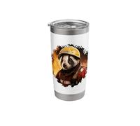 Fire Brigade Badger Stainless Steel Insulated Tumbler