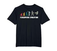 Fire Brigade Evolution Firefighter Evolution T-Shirt, Men's Big and Tall, Black, 5X Tall