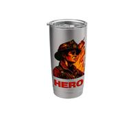 Fire Brigade Hero Stainless Steel Insulated Tumbler