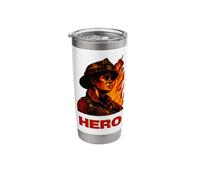Fire Brigade Hero Stainless Steel Insulated Tumbler
