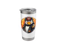 Fire Brigade Penguins Stainless Steel Insulated Tumbler