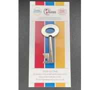 Fire Brigade Products FB11 Fire Brigade Genuine Large Silver Padlock Key Pack of 1