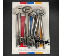 Fire Brigade Products FB2 Fire Brigade Genuine Mortice or Rim Keys 102mm Long Pack of 10