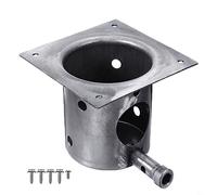 Fire Burn Pot Replacement Parts,Stainless Steel Fire Burn Pot Parts Wood Pellet Grill Replacement For Traeger Grill(A)