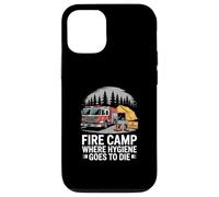 Fire Camp Where Hygiene Dies Wildland Firefighter Case for iPhone 12/12 Pro