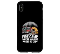 Fire Camp Where Hygiene Dies Wildland Firefighter Case for iPhone XS Max