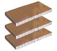 Fire - Cat Dump - Ball Toy | Cat Scratch Plank | Set of 3 Cardboard Skates with 1 Pear Scratch | Wood Design Scratches and Para Scratch Protection