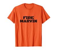 Fire Coach Marvin Black Orange Apparel T-Shirt T-Shirt