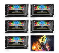 Fire Colour Changing Powder, Magical Flames Sachets, Colour Changing Fire Powder for Campfires, Fire Pits & Fireplaces, Mystical Fire Effect for Outdoor Gatherings and Parties