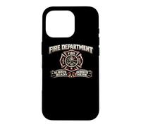 Fire Department Always Ready Always There Maltese Cross Case for iPhone 16 Pro