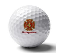 Fire Department Firefighter Custom Golf Ball Soft Practice Golf Balls Performance Distance And Speed for Indoor Outdoor
