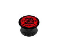 FIRE DEPARTMENT FIREFIGHTER FLORIAN MALTESE CROSS SYMBOL PopSockets Adhesive PopGrip