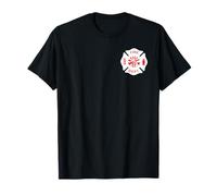 Fire Department Logo Uniform Fireman Symbol Firefighter Gear T-Shirt