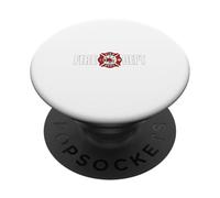 FIRE DEPT FLORIAN CROSS FIREMAN FIREFIGHTER UNIFORM TEE PopSockets Adhesive PopGrip