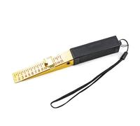 Fire Door Gap Gauge Checker Tool, 1-15mmdoor Gap Measuring Tool, Checker Tool Engineering Ruler, Feeler Gauges for House Engineering Inspection Flatness Measuring Tool Ruler(0.5mm)