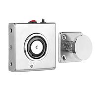 Fire Door Holder,Zinc Alloy Magnetic Door Stop with Manual Release Button,Electroplating Magnet Door Stopper,for 500N Holding Force(DC24V)