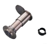 Fire Door Peephole with Wide Angle Lens Anti Theft Door Viewer Adjustable Length Zinc Alloy Secure Privacy Protection for Home and Office Doors (F)