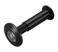 Fire Door Peephole with Wide Angle Lens Anti Theft Door Viewer Adjustable Length Zinc Alloy Secure Privacy Protection for Home and Office Doors (B)