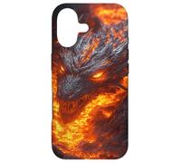 Fire Dragon Emerging from Fiery Lava Depths Case for iPhone 17