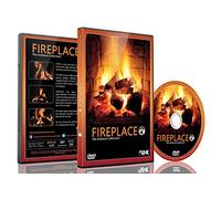 Fire DVD - Fireplace Filmed in HD of Long Wood Fires with Burning Wood Sounds
