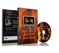 Fire DVD - Fireplace TV Jukebox DVD - with 9 Burning Wood fires with Fire Sounds
