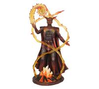 Fire Elemental Wizard Figurine By Anne Stokes - Elemental Magic Collectible