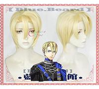 Fire Emblem Dimitri Alexandre Bladud Wig Cosplay Costume Heat Resistant Synthetic Hair Wig+ Free Wig Cap