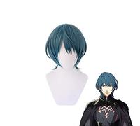 Fire Emblem ThreeHouses Byleth Beleth Blue Short Wig Cosplay Costume Heat Resistant Synthetic Hair Halloween Party Wigs MZ-1447