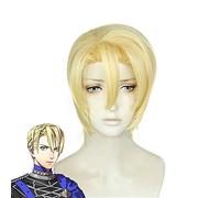 Fire Emblem: ThreeHouses Dimitri Alexandre Bladud Short Wig Cosplay Costume Heat Resistant Synthetic Hair Men Women Part+Wig Cap