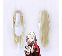 Fire Emblem ThreeHouses Edelgard Von Fresberg Long Wig Cosplay Costume Heat Resistant Synthetic Hair Women Carnival Party Wigs